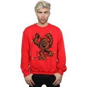 Sweat-shirt Disney Chewbacca Christmas Fairy Lights