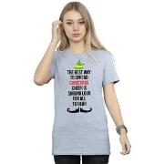 T-shirt Elf Christmas Cheer Text