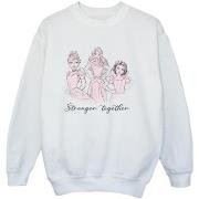 Sweat-shirt enfant Disney Princesses Stronger Together