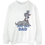 Sweat-shirt Disney Lady And The Tramp Just Like Dad