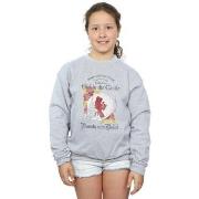 Sweat-shirt enfant Disney Beauty And The Beast Girl in The