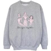 Sweat-shirt enfant Disney Princesses Stronger Together