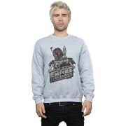 Sweat-shirt Disney Boba Fett Skeleton