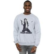 Sweat-shirt Disney Han Solo Retro Photo