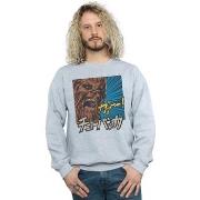 Sweat-shirt Disney Chewbacca Roar Pop Art