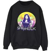 Sweat-shirt Marvel She-Hulk: Attorney At Law Sunset Smile