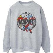 Sweat-shirt Marvel Character Circle