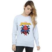 Sweat-shirt Marvel Spider-Man Web Shooting Emblem Logo