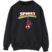 Sweat-shirt Marvel Hanging Upside Down