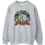 Sweat-shirt Marvel Santa's Super Helpers