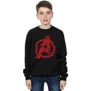 Sweat-shirt enfant Marvel Avengers Endgame Shattered Logo