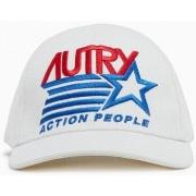 Bonnet Autry Autry Iconic Hat "Action People" White