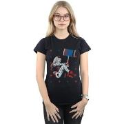 T-shirt Dc Comics Harley Quinn Playing Card Suit