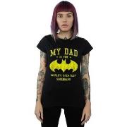 T-shirt Dc Comics My Dad Is Batman