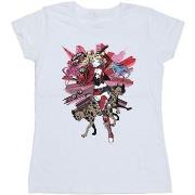 T-shirt Dc Comics Harley Quinn Hyenas
