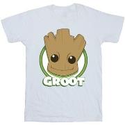 T-shirt enfant Guardians Of The Galaxy Groot Badge