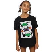 T-shirt enfant Dc Comics Chibi Joker Playing Card