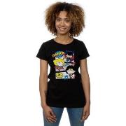 T-shirt Dc Comics Chibi Super Friends Dance