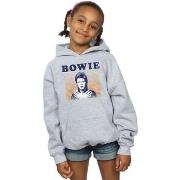 Sweat-shirt enfant David Bowie Orange Stripes