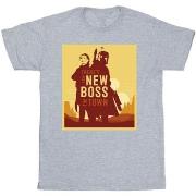 T-shirt enfant Disney The Book Of Boba Fett New Boss