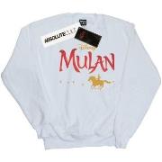 Sweat-shirt Disney Mulan Movie Logo