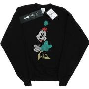Sweat-shirt Disney Minnie Mouse Shamrock Hat