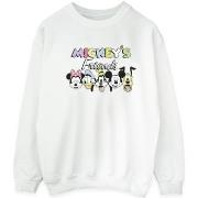 Sweat-shirt Disney Mickey Mouse And Friends Faces