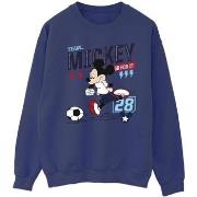 Sweat-shirt Disney Mickey Mouse Team Mickey Football