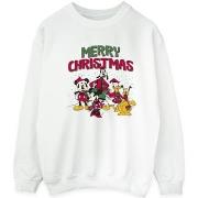Sweat-shirt Disney Mickey Mouse Merry Christmas Characters