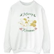 Sweat-shirt Disney Merry Kissmas