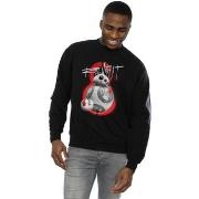 Sweat-shirt Disney The Last Jedi Roll With It