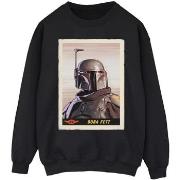 Sweat-shirt Disney The Mandalorian Boba Fett