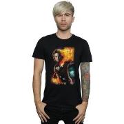 T-shirt Marvel Captain Galactic Shine