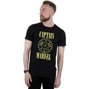 T-shirt Marvel Captain Grunge Logo