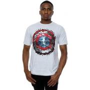 T-shirt Marvel Captain America Civil War Hex Shield