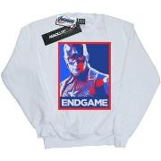 Sweat-shirt enfant Marvel Avengers Endgame Captain America Poster