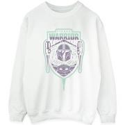 Sweat-shirt Disney The Mandalorian Fierce Warrior