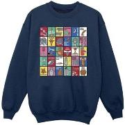 Sweat-shirt enfant Dessins Animés Grid Squares