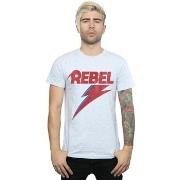 T-shirt David Bowie Distressed Rebel