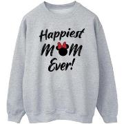 Sweat-shirt Disney Minnie Mouse Happiest Mom Ever