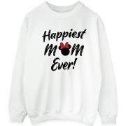 Sweat-shirt Disney Minnie Mouse Happiest Mom Ever