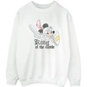 Sweat-shirt Disney Mickey Mouse King Of The Castle