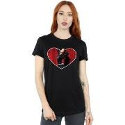 T-shirt Dc Comics Batman TV Series Catwoman Heart