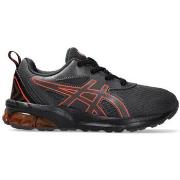 Baskets enfant Asics BASKETS GEL-QUANTUM 90 IV PS GRISES ROUGES