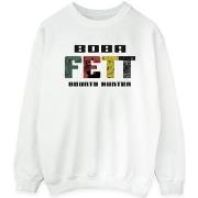 Sweat-shirt Disney Boba Fett Character Logo