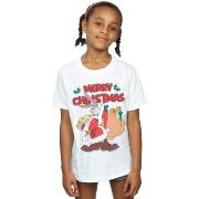 T-shirt enfant Dessins Animés Santa Bugs Bunny