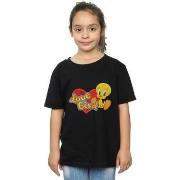 T-shirt enfant Dessins Animés Tweety Pie Valentine's Day Love Bird