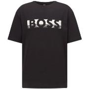 T-shirt enfant BOSS T-shirt Relaxed Fit en coton avec logo color block...