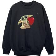 Sweat-shirt enfant Disney The Mandalorian The Kids With Heart