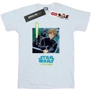 T-shirt enfant Disney Vader And Luke Anime